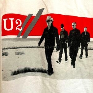 U2 Graphic White T-Shirt
